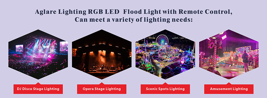 RGB泛光灯1000W 户外防水led彩色投光灯景观灯用于游乐设施照明、夜景照明_拉斯维加斯游戏集团