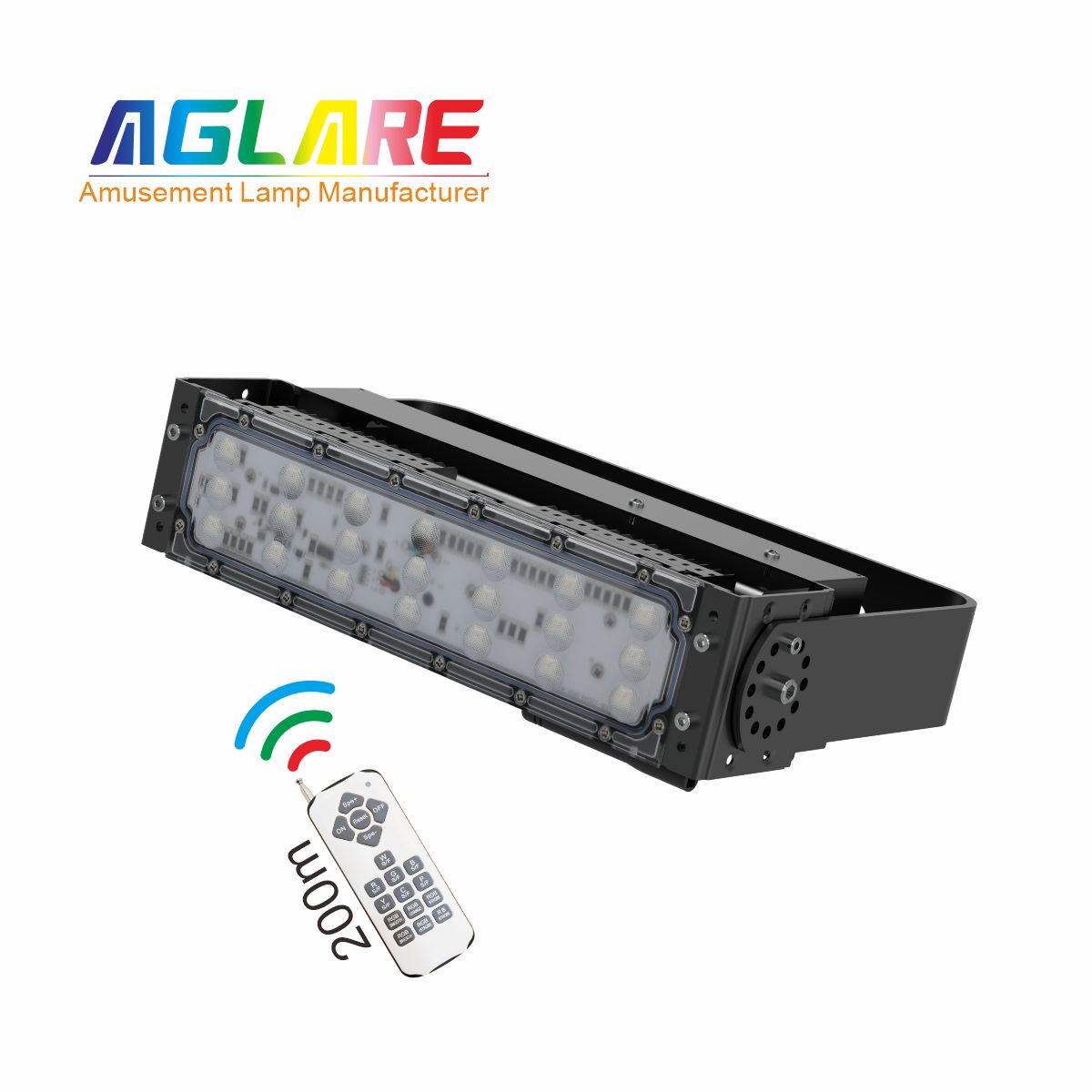 50W LED彩色投光灯带？？仄