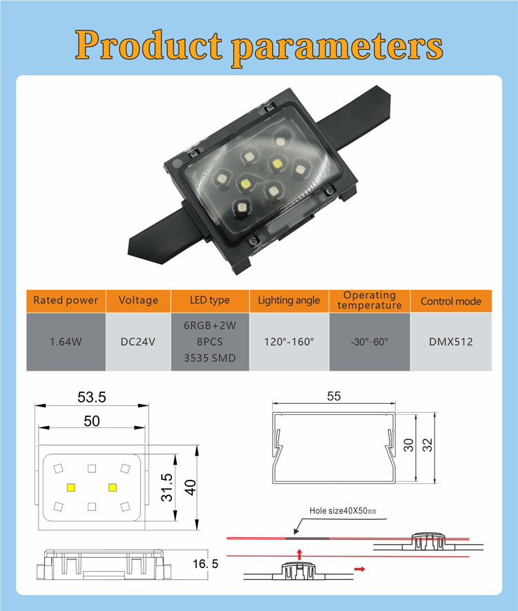 LED点光源DMX512  户外亮化工程点光源景观亮化_拉斯维加斯游戏集团