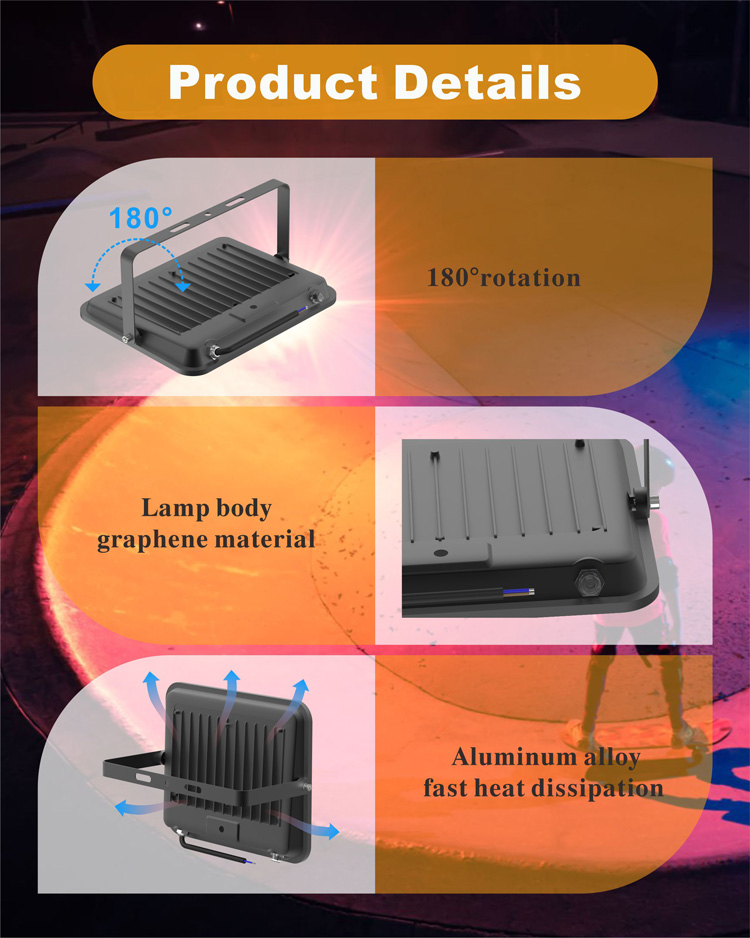 RGBW投光灯50W 超薄 LED彩色泛光灯RGB景观灯_拉斯维加斯游戏集团