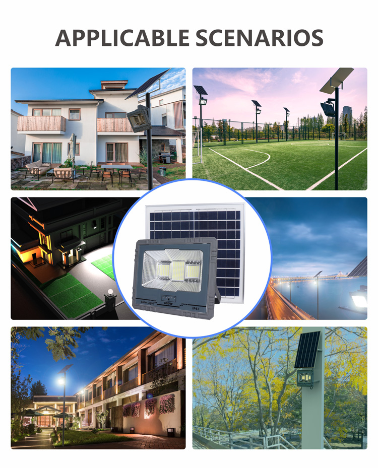 100W太阳能投光灯户外_拉斯维加斯游戏集团